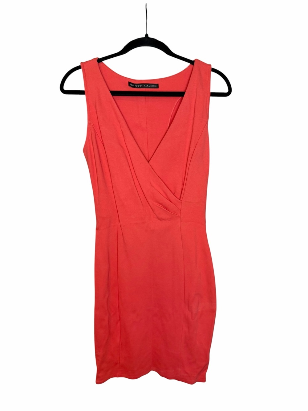 Zara Basic Strapless Knit Dress - Medium